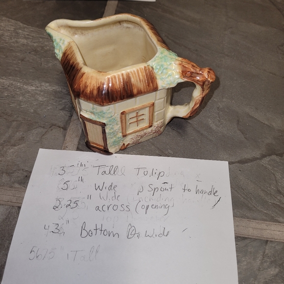 1940s Keele street pottery Creamer - Picture 6 of 9